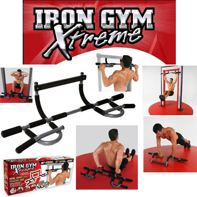 Iron Gym Extreme - Barra de dominades